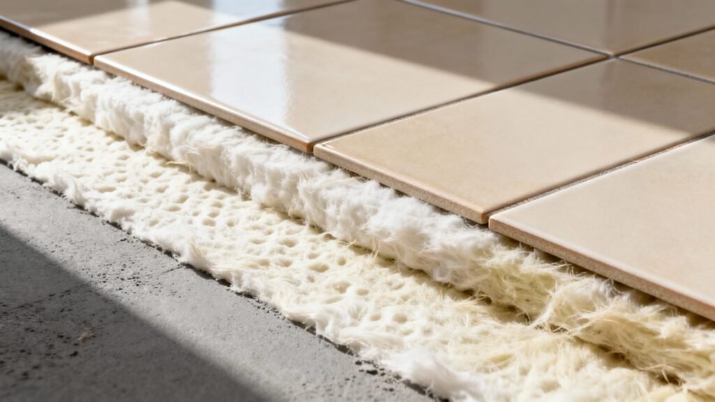 Isolation thermique sous carrelage sans chape : guide et conseils sans aucun texte
