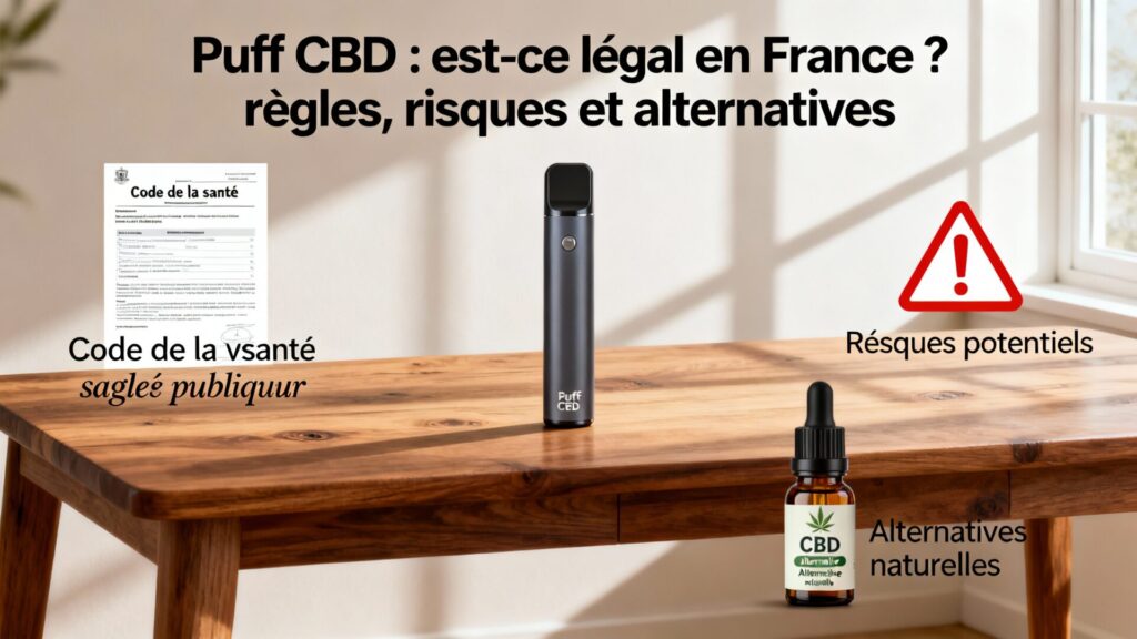 Puff CBD : est-ce légal en France ? 