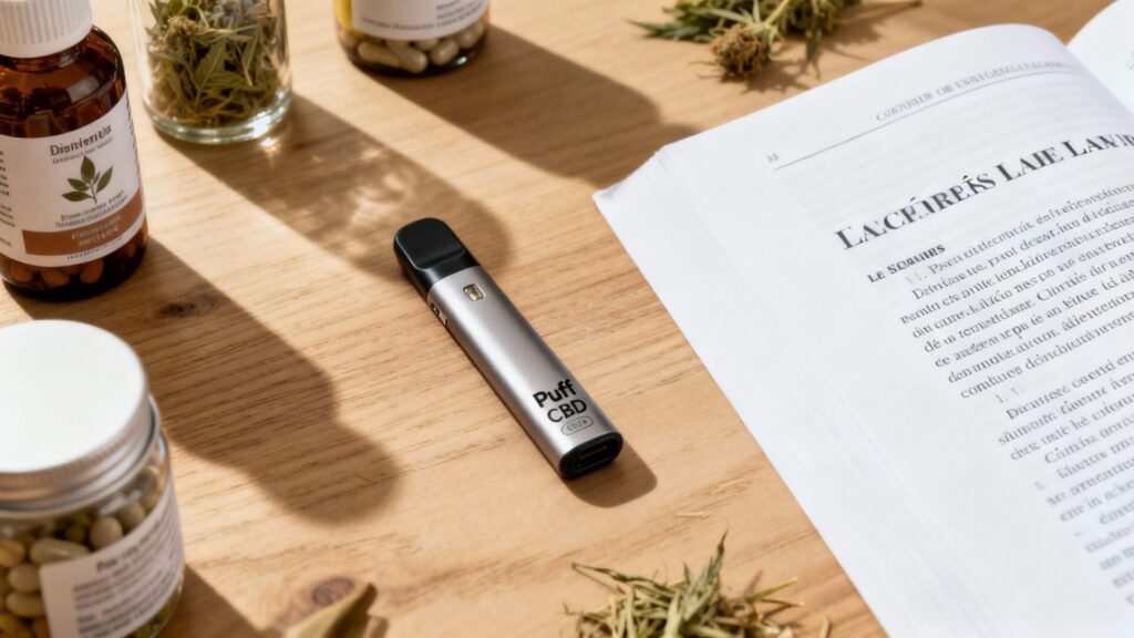 Puff CBD : est-ce légal en France ? 