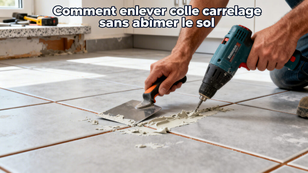 Comment enlever le carrelage sans abîmer le sol avec texte