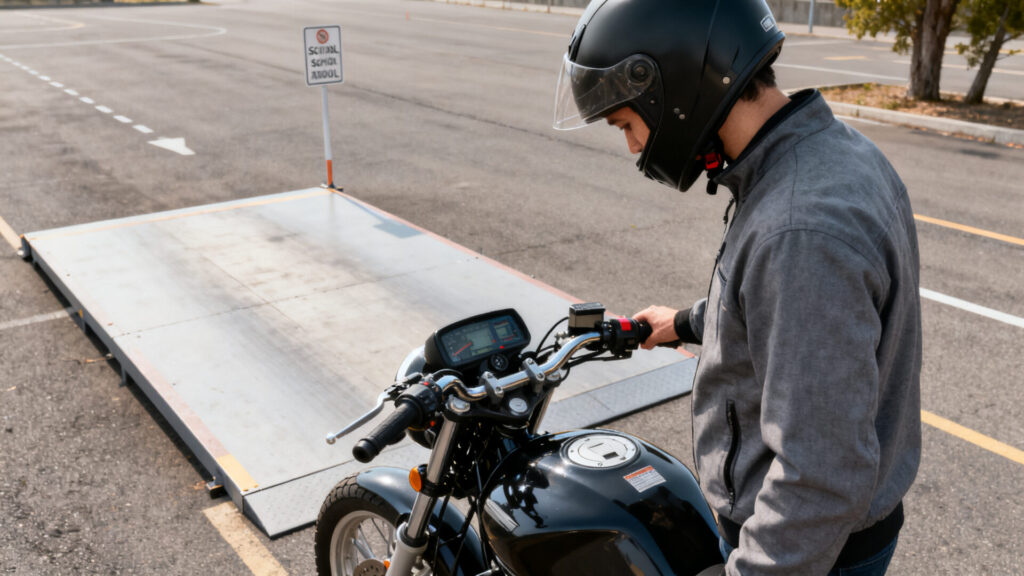 Comprendre la notation plateau moto pour réussir son permis sans aucun texte