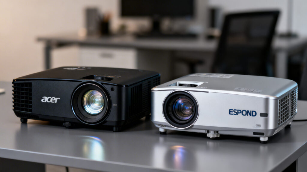 Vidéoprojecteur Acer vs Epson : le comparatif complet des technologies sans aucun texte