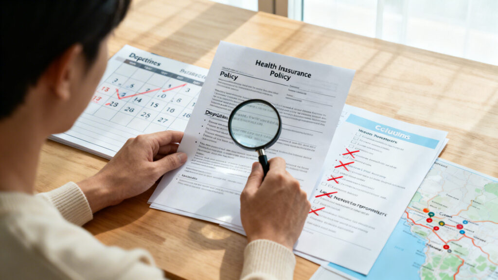 Comprendre sa mutuelle : carence, exclusions et réseaux de soins sans aucun texte