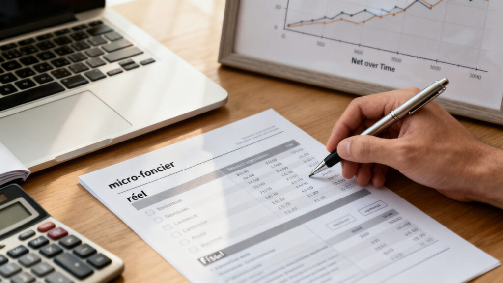 Fiscalité scpi : choisir entre le micro-foncier et le réel pour optimiser son rendement net.