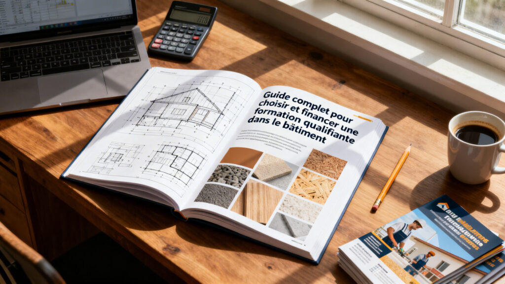 Guide complet pour choisir et financer une formation qualifiante dans le bâtiment.