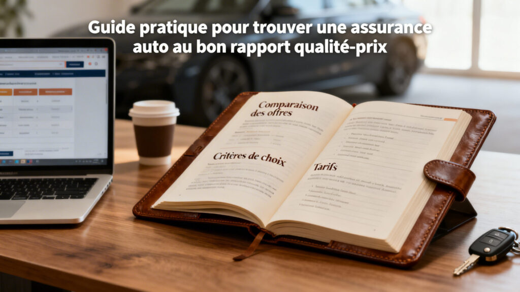 Guide pratique pour trouver une assurance auto au bon rapport qualité-prix avec texte