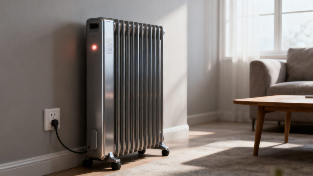 Radiateur électrique s'allume mais ne chauffe pas : causes et solutions sans aucun texte