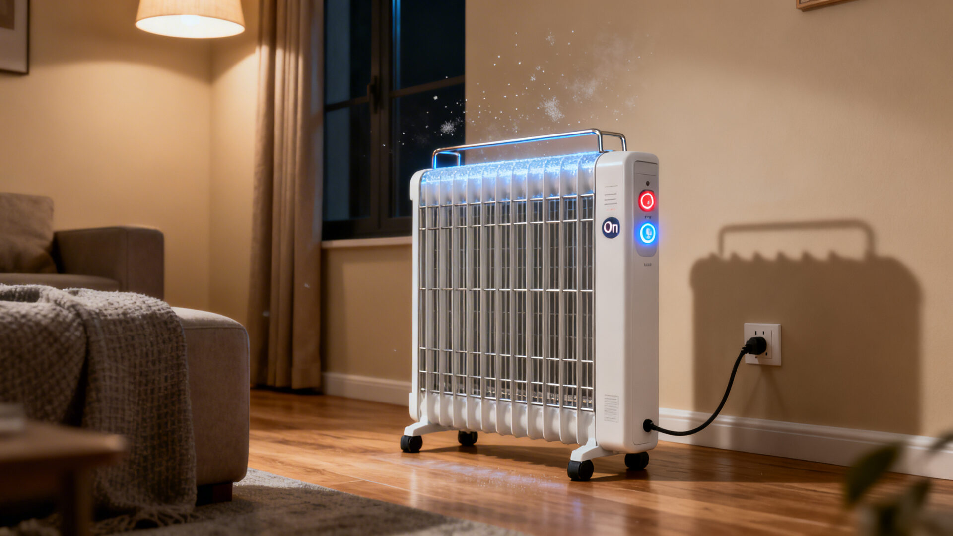 Radiateur électrique s&rsquo;allume mais ne chauffe pas : causes et solutions