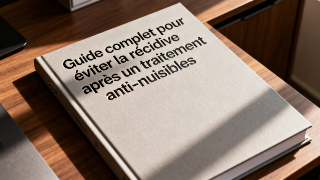 Guide complet pour éviter la récidive après un traitement anti-nuisibles sans aucun texte