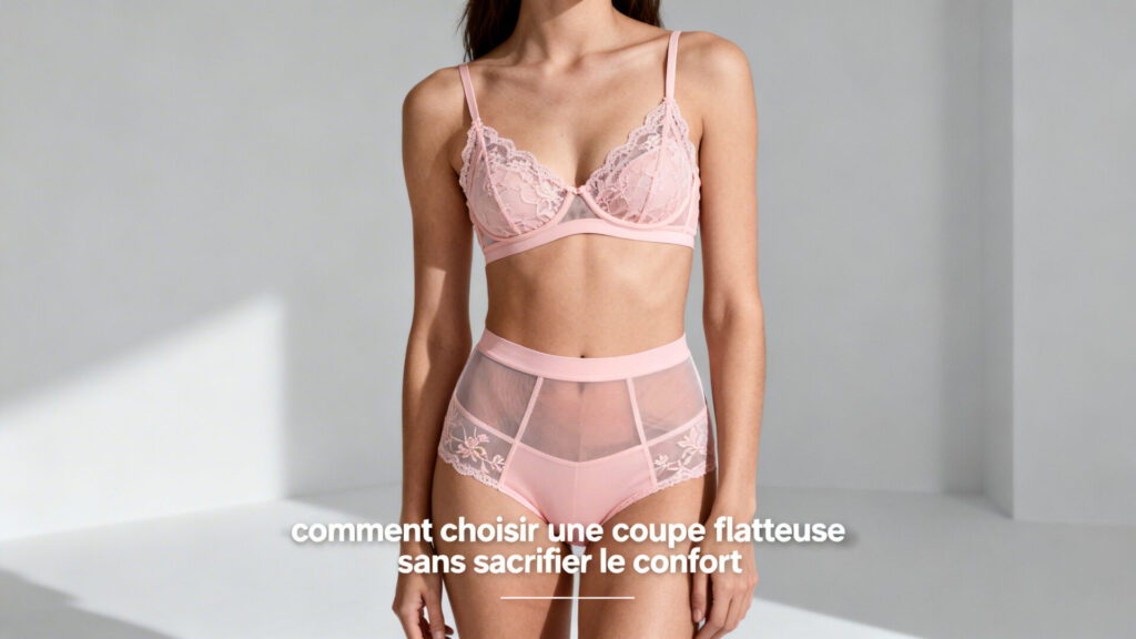 Lingerie sexy : commentaire choisir une coupe flatteuse sans sacrifier le confort avec texte