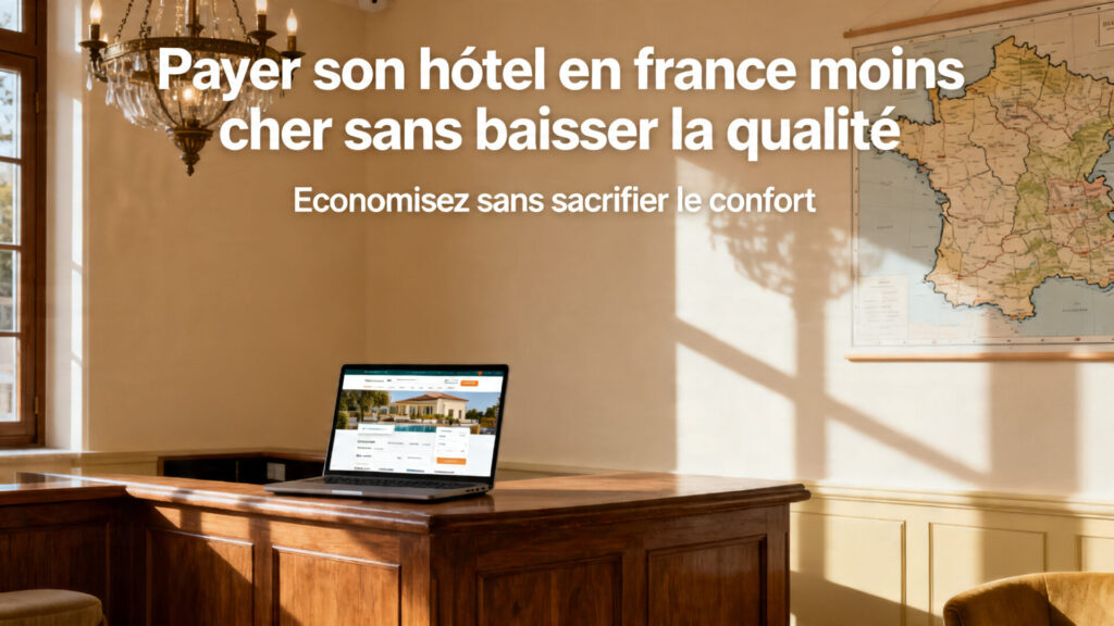 Payer son hôtel en france moins cher sans baisser la qualité avec texte