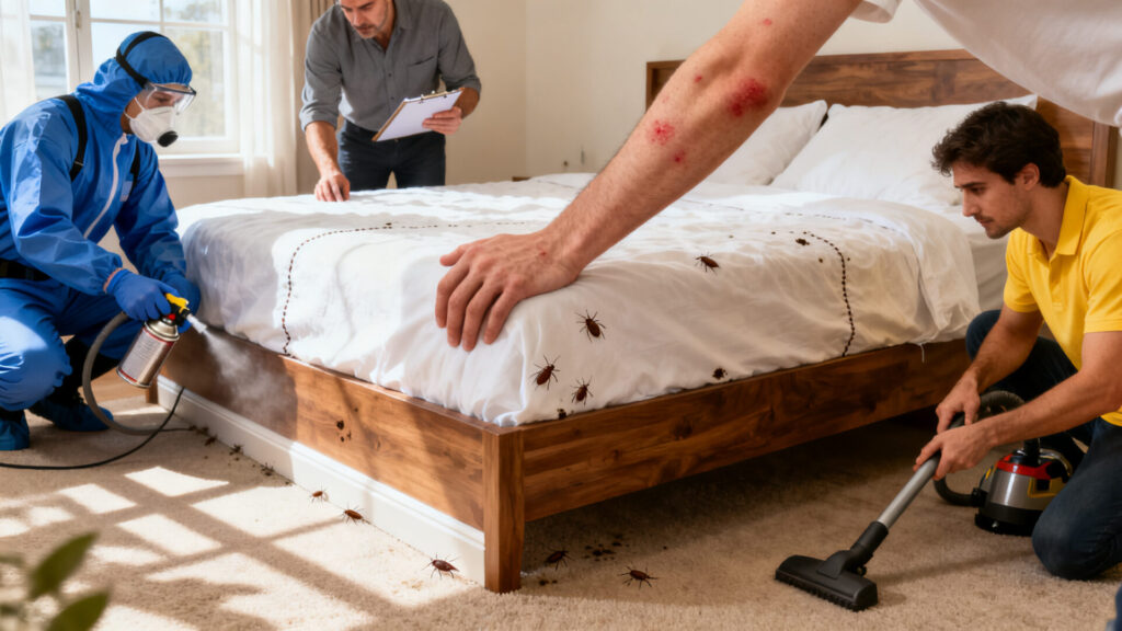 Punaises de lit en location : gestion des droits, obligations et démarches sans aucun texte