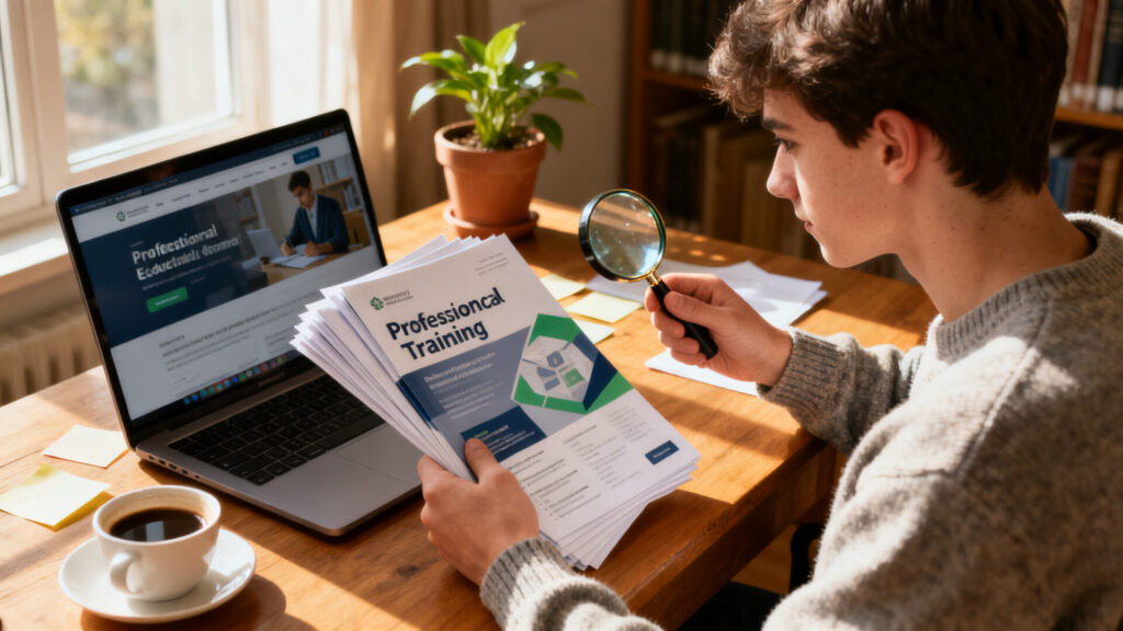Comment bien choisir sa formation professionnelle et éviter les arnaques sans aucun texte