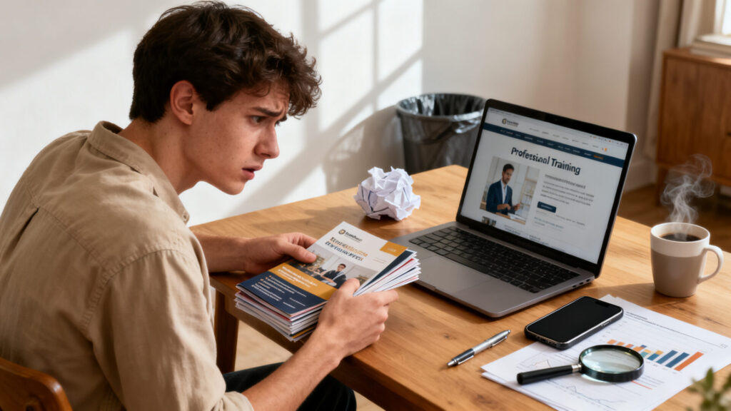 Comment bien choisir sa formation professionnelle et éviter les arnaques sans aucun texte
