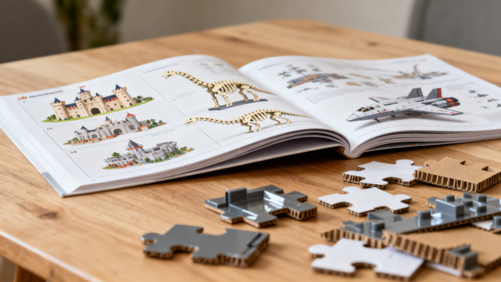 Guide complet du puzzle 3d : les meilleurs thèmes et astuces de montage sans aucun texte