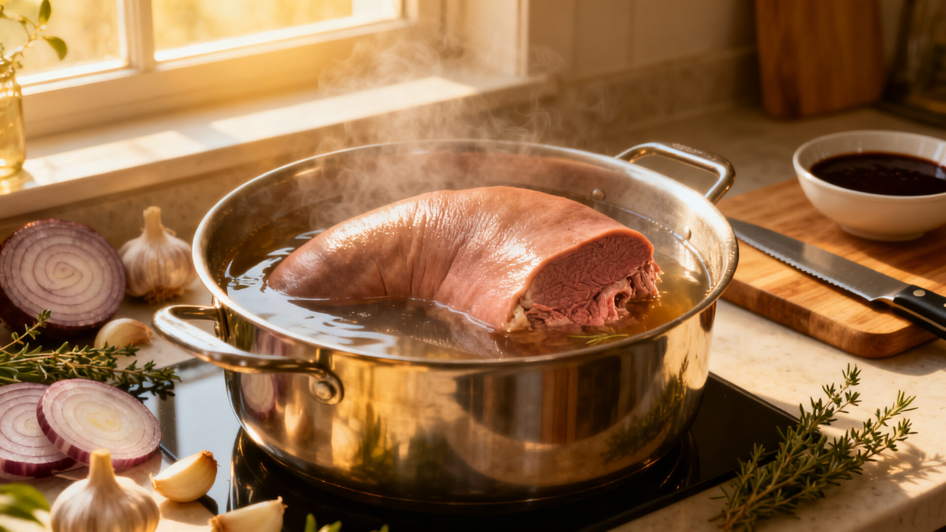 Guide complet pour réussir la cuisson de la langue de bœuf
