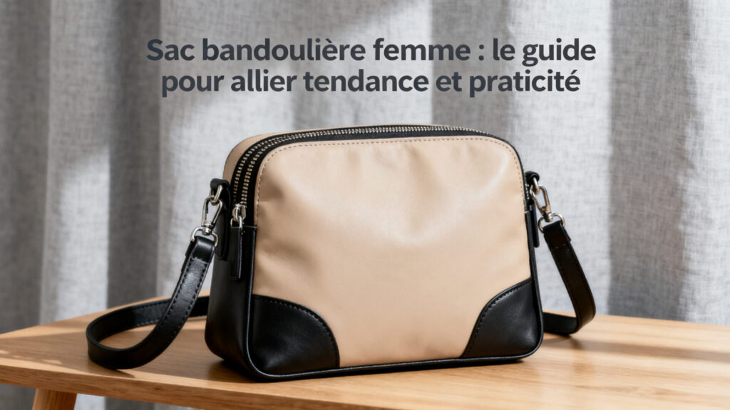 Sac bandoulière femme : le guide pour allier tendance et praticité avec texte
