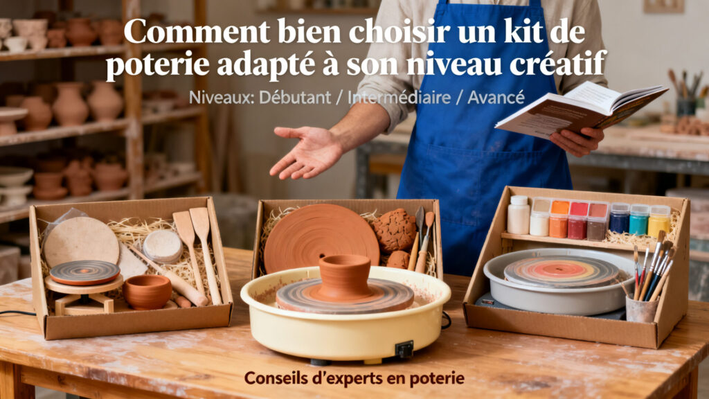 Comment bien choisir un kit de poterie adapté à son niveau créatif avec texte