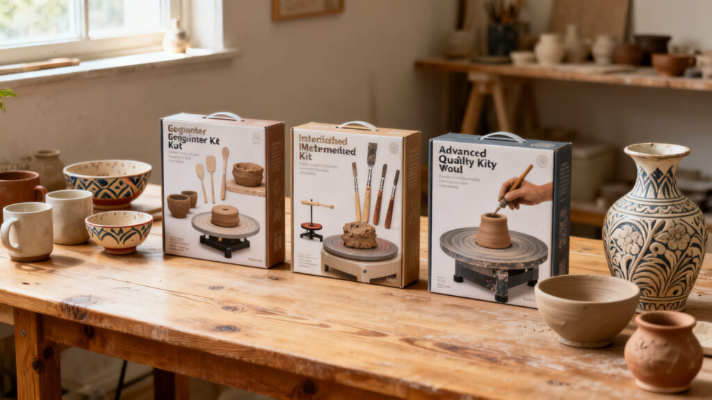 Comment bien choisir un kit de poterie adapté à son niveau créatif sans aucun texte