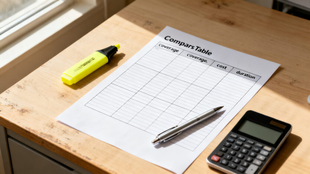 Trouver le meilleur per : les points à comparer pour choisir son contrat sans aucun texte