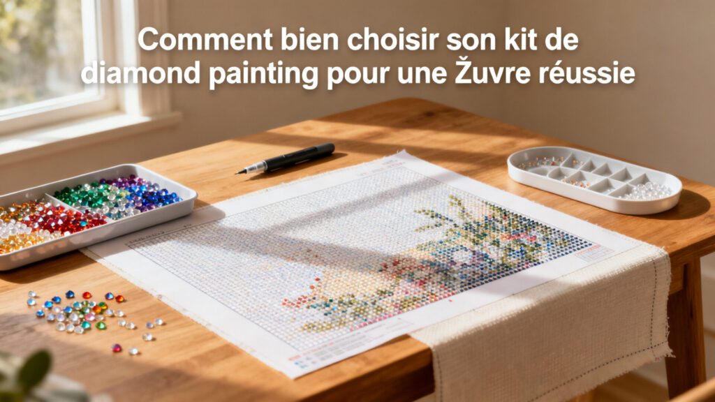 Comment bien choisir son kit de diamond painting pour une œuvre réussie avec texte