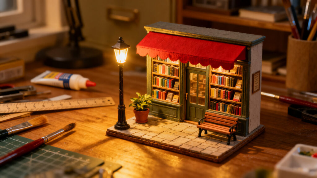 Guide complet pour choisir et installer son book nook miniature sans aucun texte