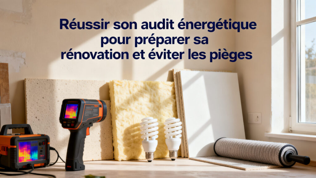 Réussir son audit énergétique pour préparer sa rénovation et éviter les pièges.