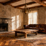 Sublimer un aménagement intérieur avec des revêtements de sol anciens.