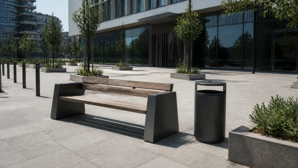 Comment choisir un mobilier urbain durable et anti-vandalisme sans aucun texte