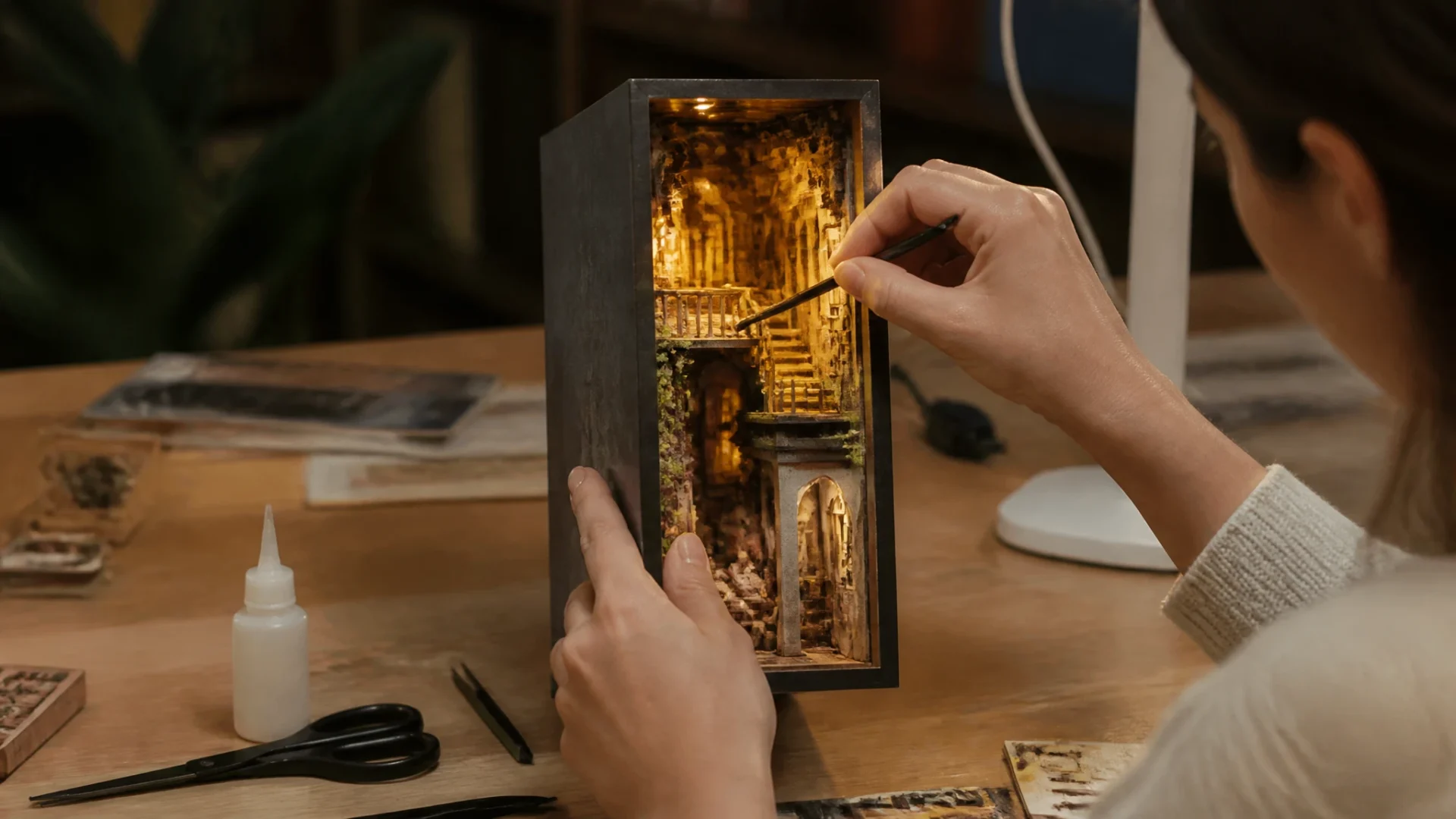 Book nook : comment monter un kit sans galérer avec colle, éclairage et patience
